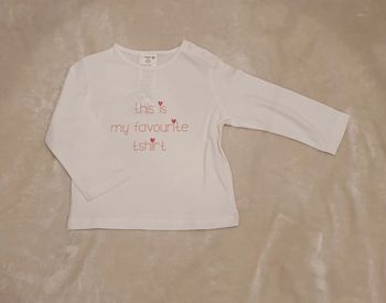 Tee shirt 12 mois Kiabi