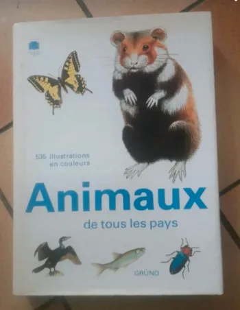 Livre sur les animaux de tous les pays