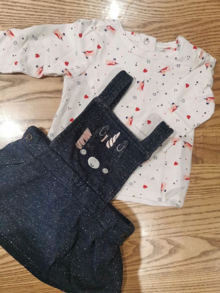 Robe licorne 3 mois - photo numéro 5