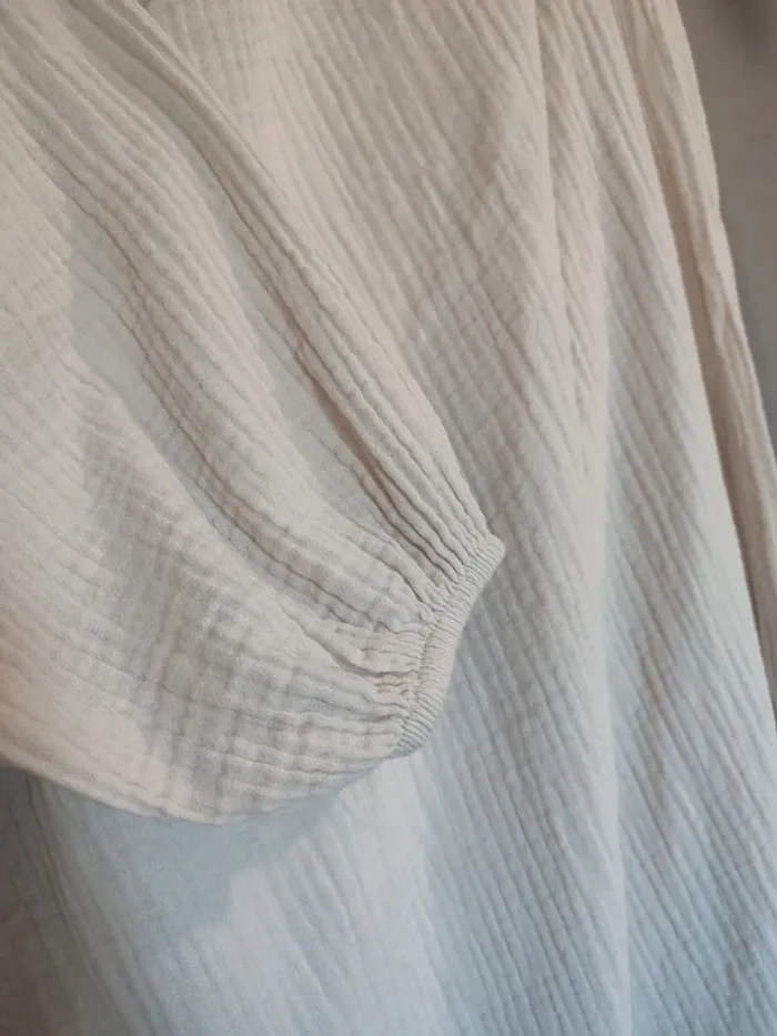 Robe longue gaz de coton - one soulder 🌼 - photo numéro 9