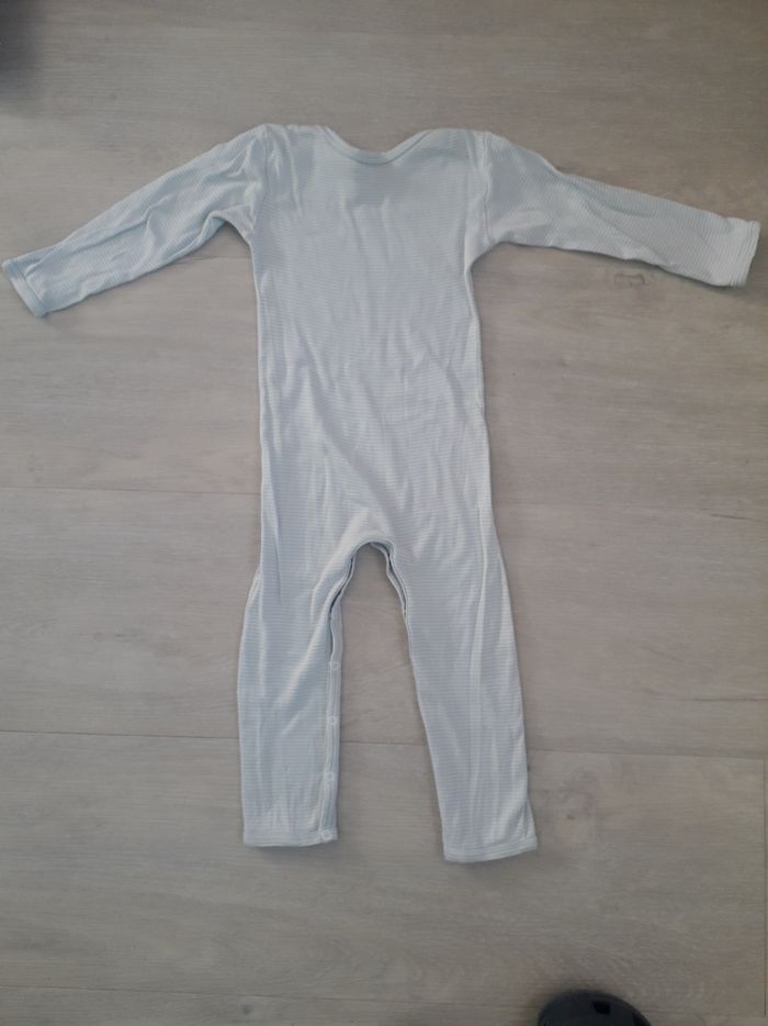 Body manches longues jambes longues 3  ans petit bateau - photo numéro 2