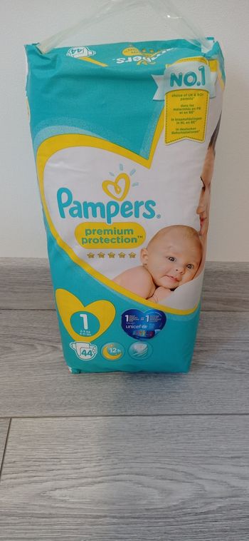 Couche pampers premium taille 1