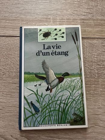 Livre La vie d’un étang vintage