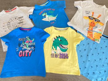 Lot 6 t-shirts