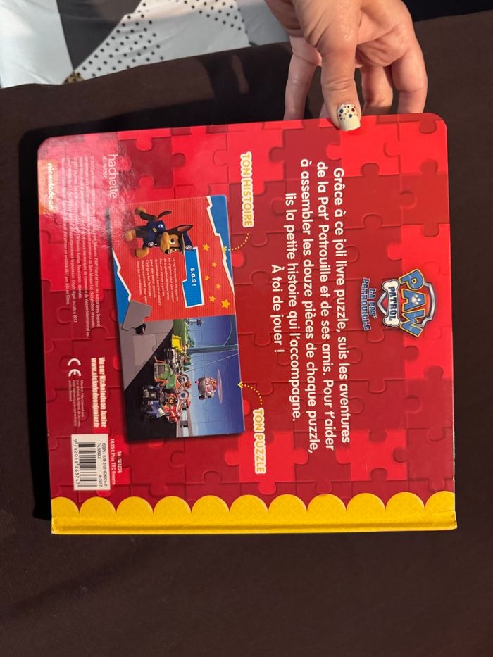 Mon Joli Livre Puzzle Pat Patrouille (grand format) - photo numéro 7