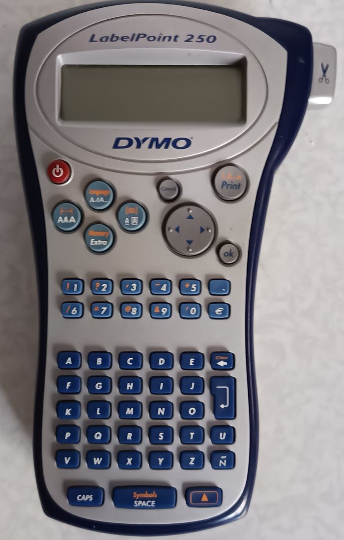 Etiqueteuse / Titreuse Dymo Labelpoint 250 Fonctionnelle en très bon état