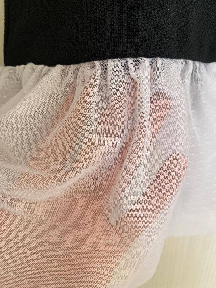 Haut noir et blanc boo - photo numéro 3