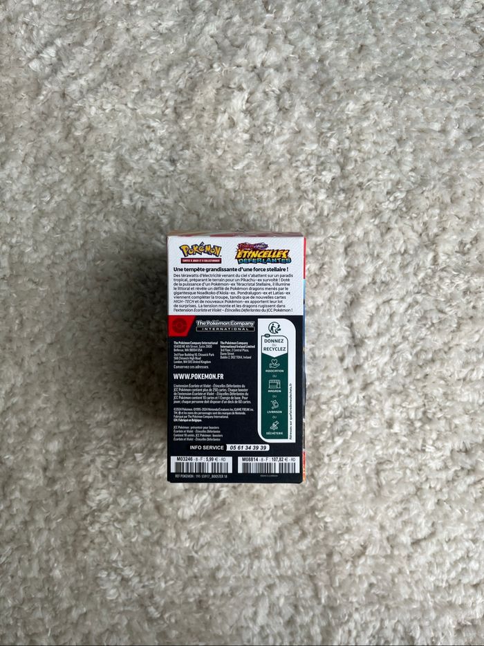 Pokémon Demi-Display EV08 Étincelles Déferlantes – 18 Boosters Scellé - photo numéro 3