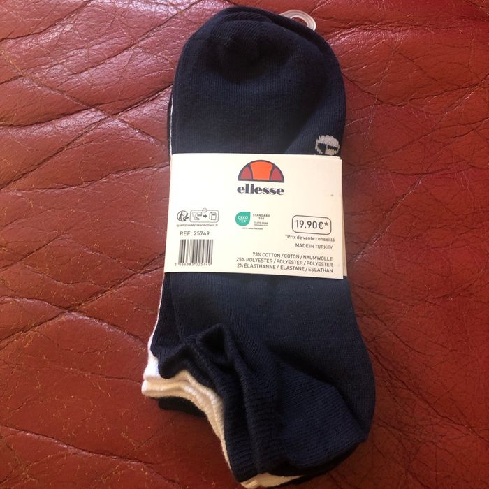 Lot de 3 paires de socquettes Ellesse - photo numéro 2