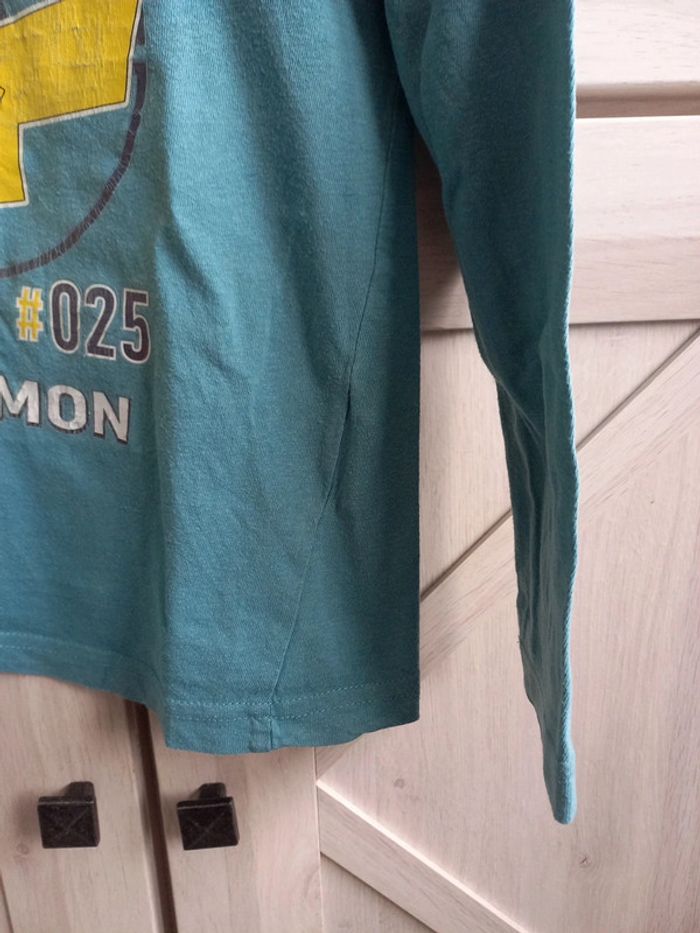 2 tee-shirts manches longues garçon pikachu - photo numéro 4