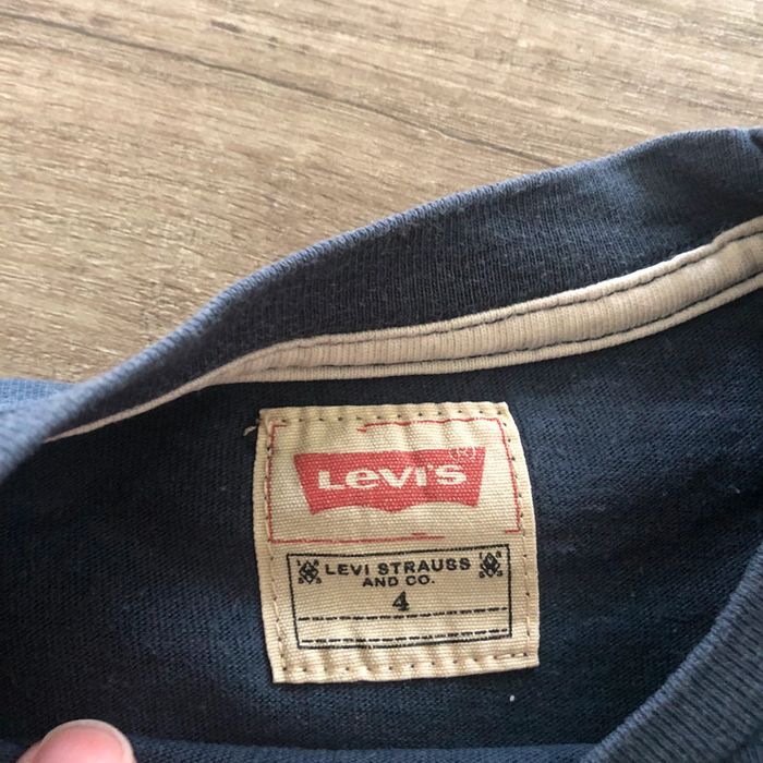 Tee-shirts manches longues levis 4ans - photo numéro 3