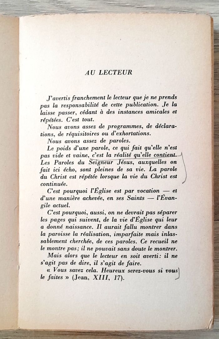 Henri le Sourd curé de Saint-Sulpice , Tous frères - présence chrétienne - photo numéro 6
