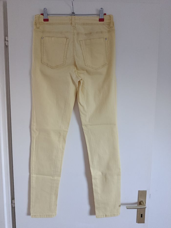 Jean jaune Cache cache - photo numéro 3