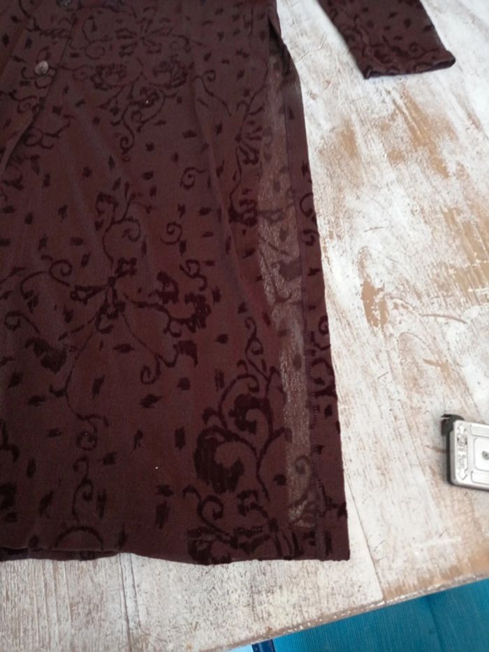 Chemise manteau longue One Step - photo numéro 3