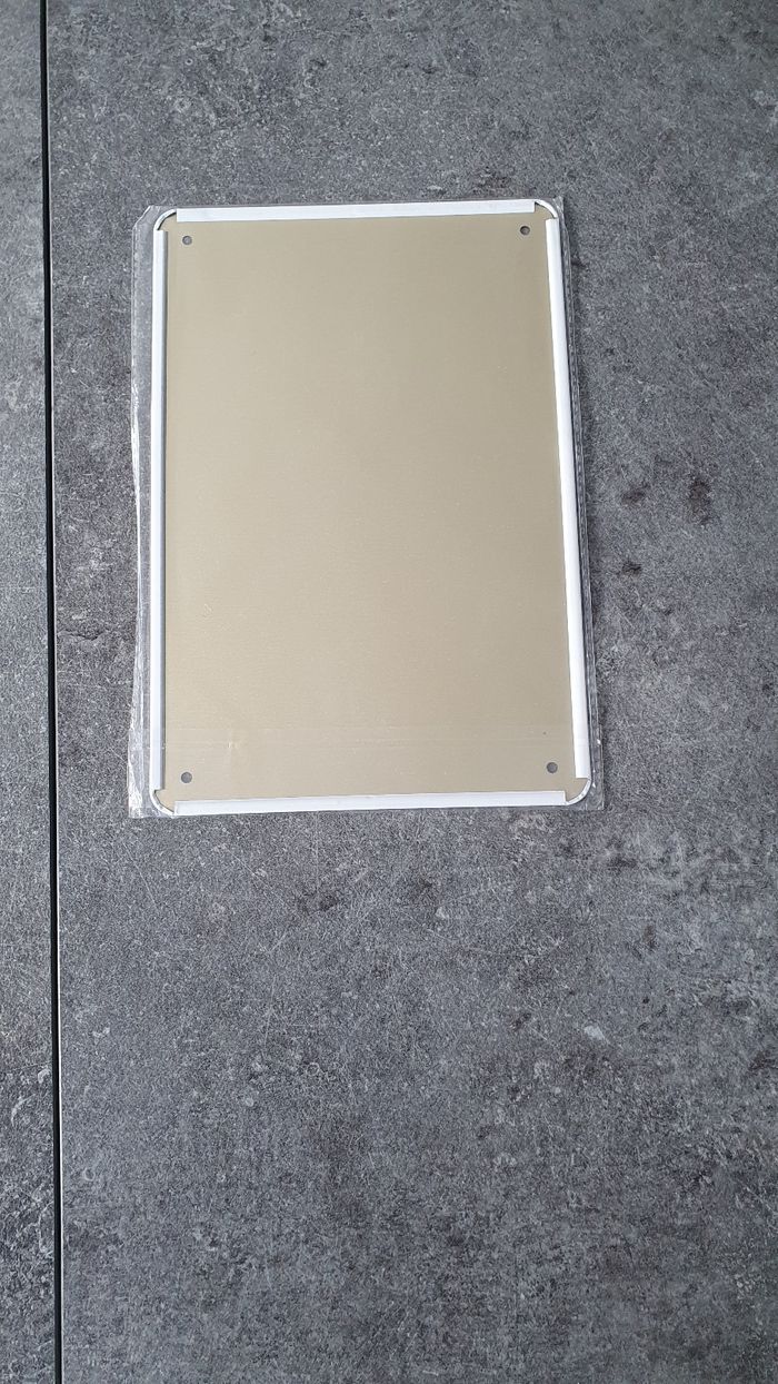 Plaque en métal neuve - photo numéro 2