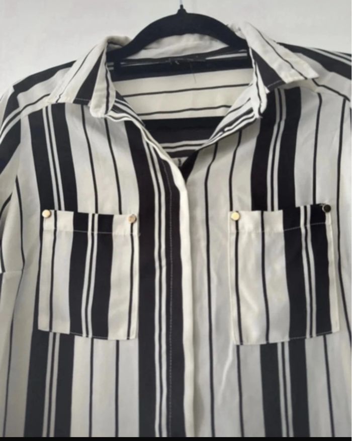 Chemise rayée Atmosphère Taille M - photo numéro 2