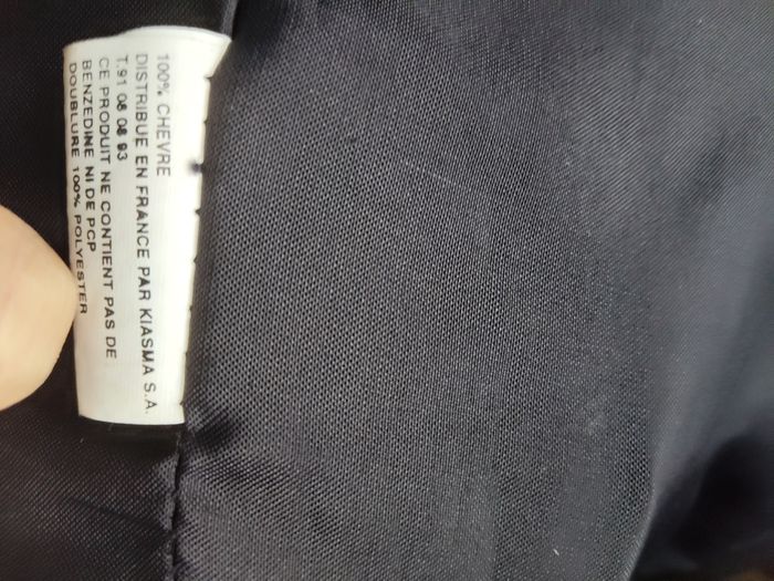 Gilet sans manche en cuir homme - photo numéro 4