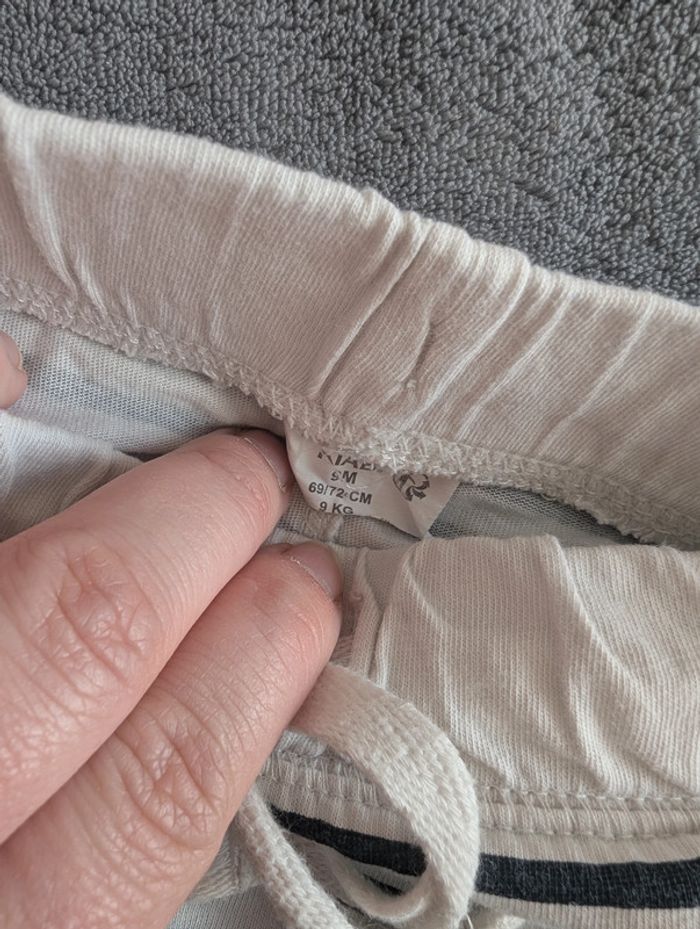 Lot de 2 shorts - Kiabi - 9 mois - photo numéro 3