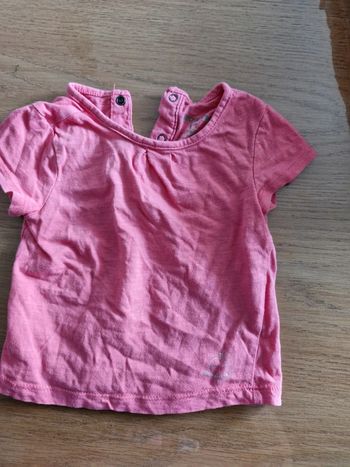 Tee shirt manches courtes 12 mois