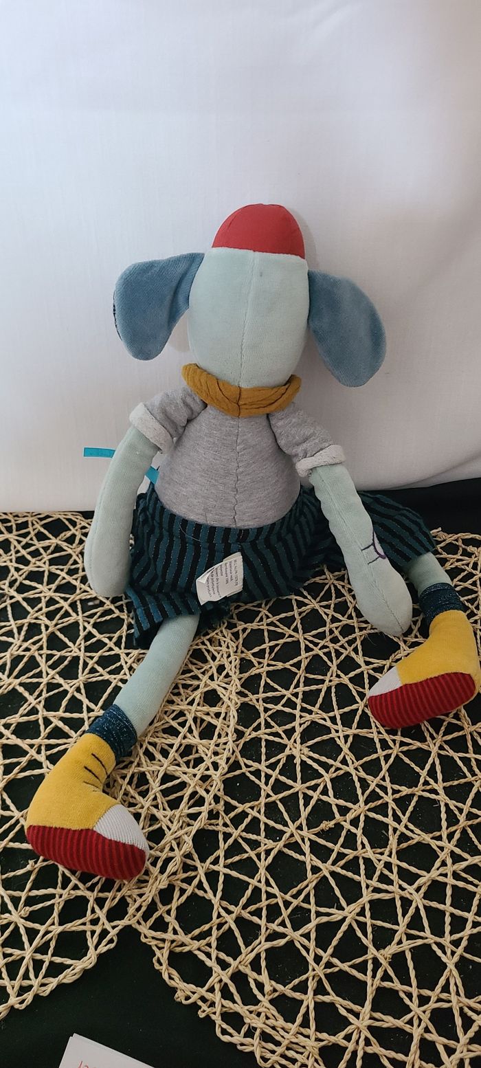 Moulin Roty Peluche éléphant Pablo - Les broc & roll's - photo numéro 5