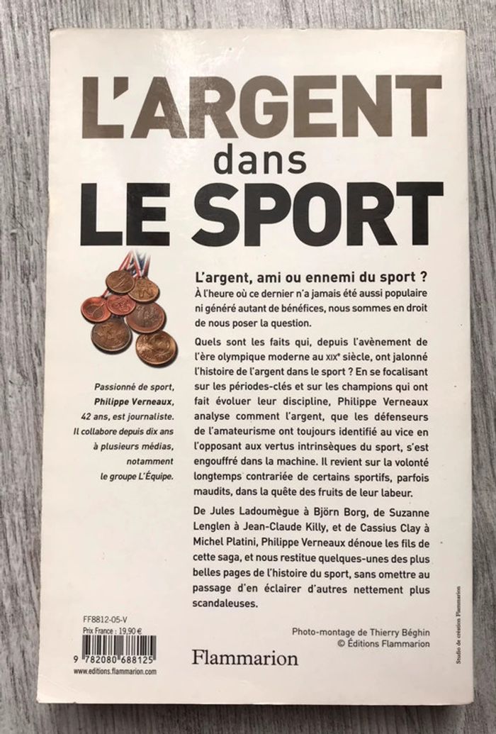 Livre L’argent dans le sport - photo numéro 2