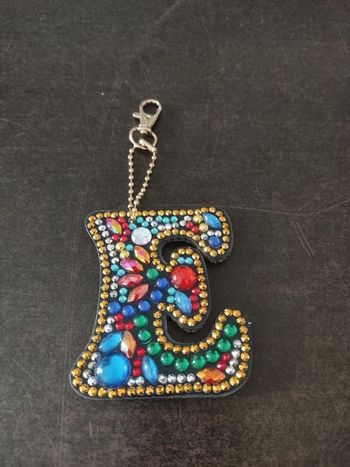 Porte clé initiale E