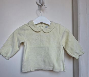 Tee Shirt Velours Vert clair