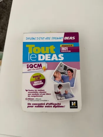 Livre tout le D. E, A,S en QCM.