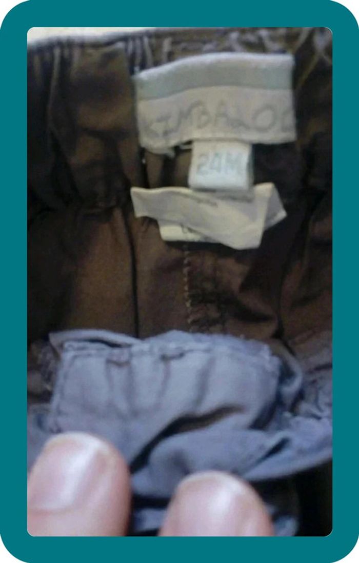 Sarouel Kimbaloo 24 mois - photo numéro 3