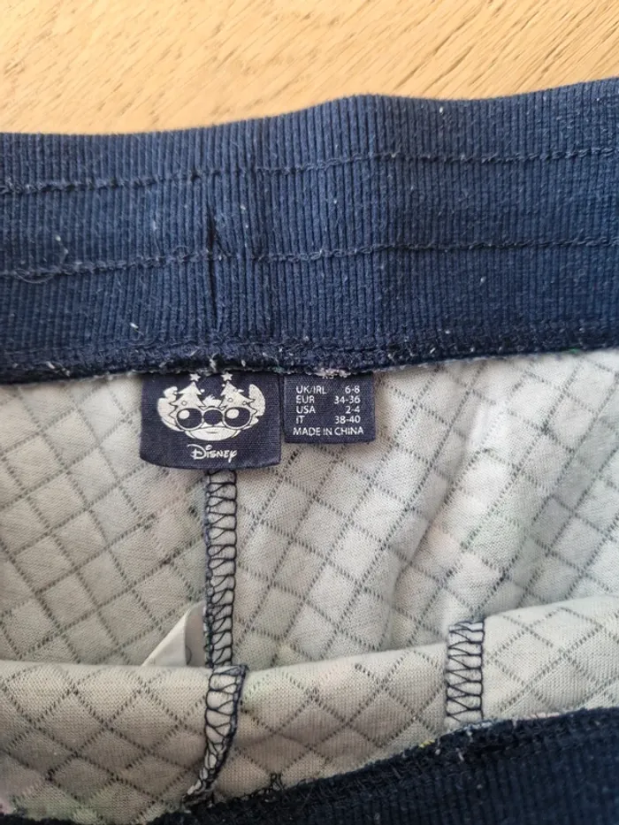 Pyjama fille short et pull Stitch Disney 34 / 36 - photo numéro 5