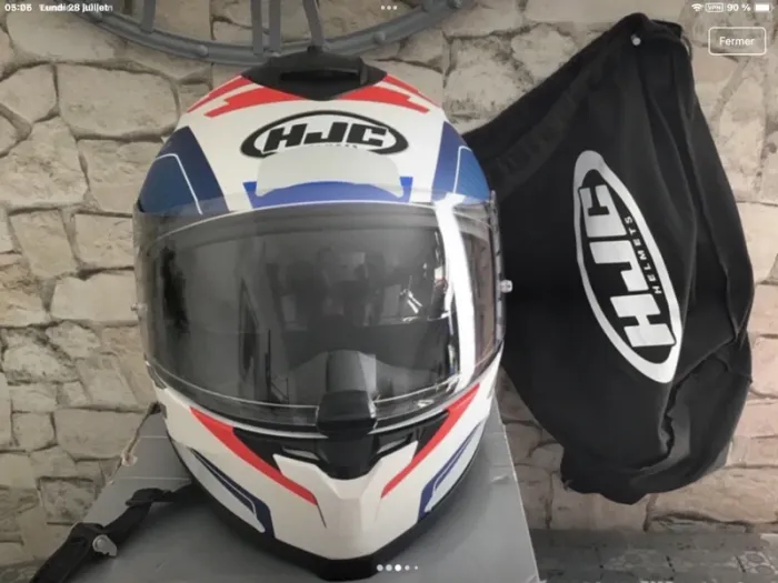 Casque hjc c70 comme neuf - photo numéro 3