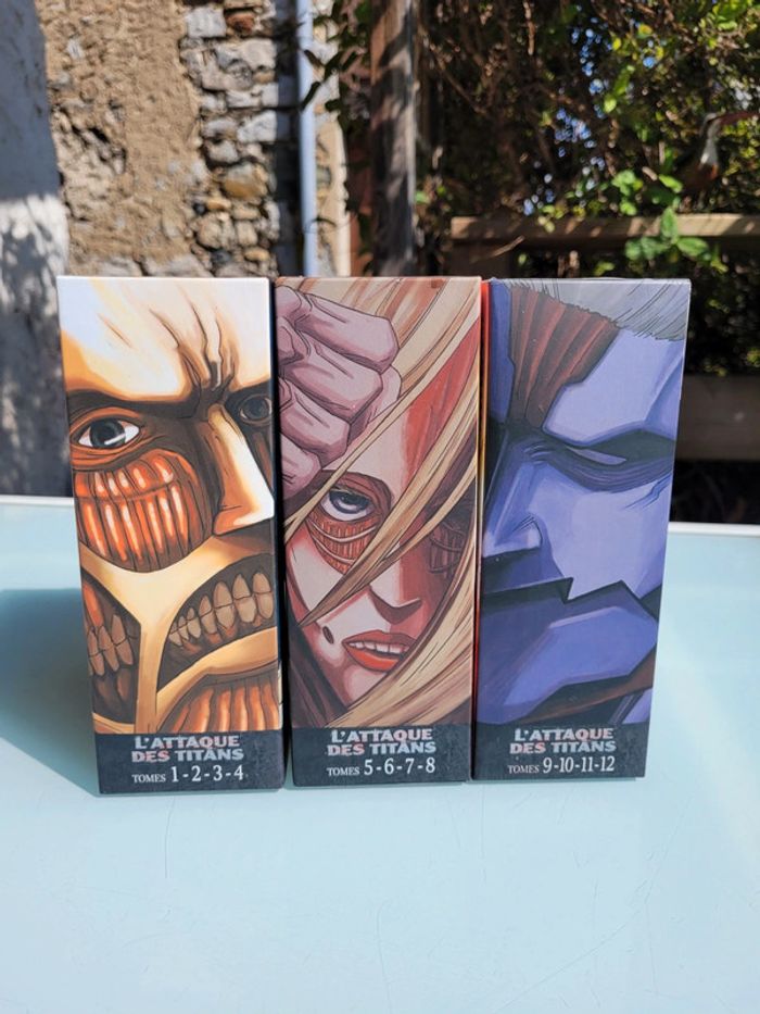 3 coffret Pika Édition : L'attaque des titans tomes 1 à 12 - photo numéro 4