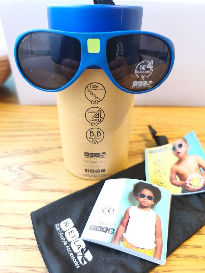 Lunettes de soleil garçon Ki ET LA 2-4 ans - photo numéro 2