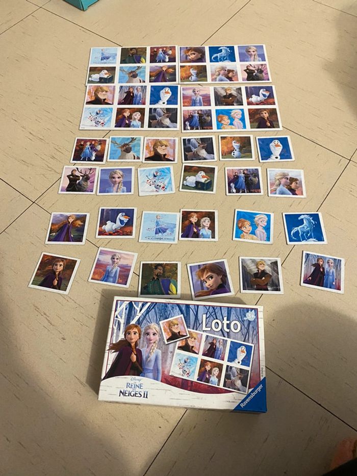 Loto reine des neiges