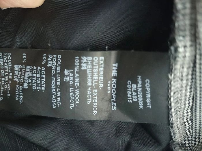 Pantalon de costume The Kooples taille L - photo numéro 6