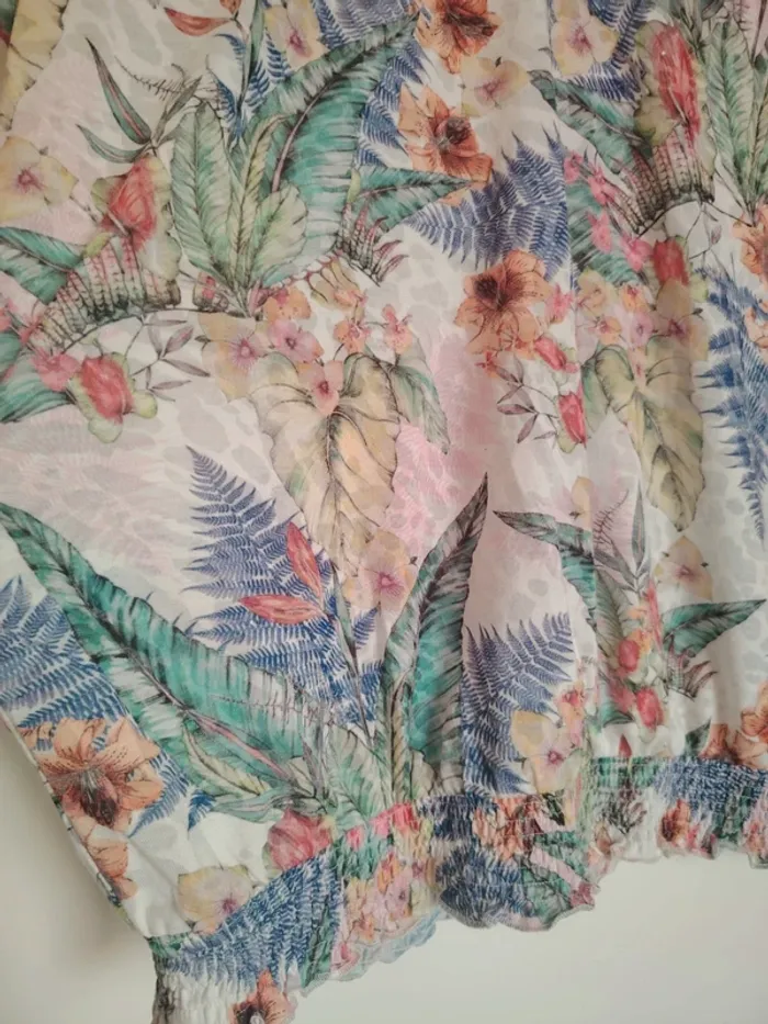T shirt femme floral - photo numéro 2