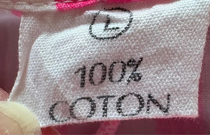 Short coton à rayures verticales vertes L vintage - photo numéro 7
