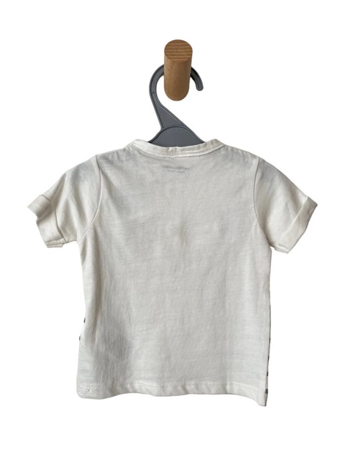 (NEUF) T-shirt à manches courtes, rayé, motif koala - Vertbaudet 6 mois (67cm) - photo numéro 4