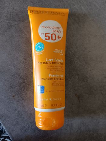 Crème solaire