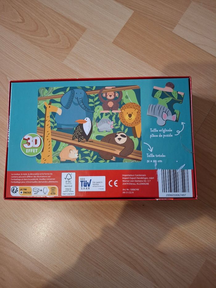 Puzzle 3D jungle - photo numéro 2