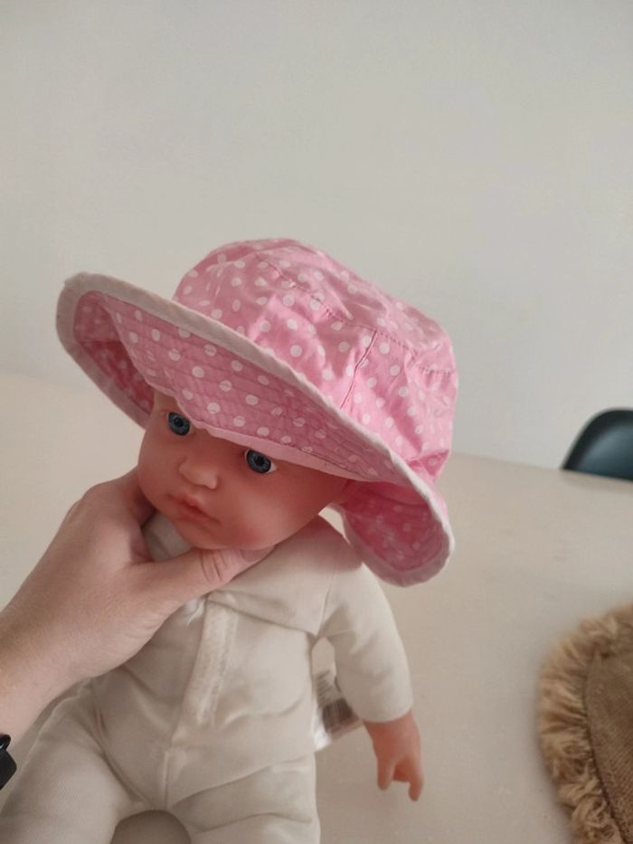 Chapeau a pois blanc - photo numéro 2