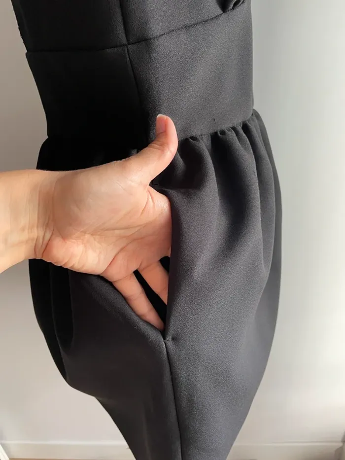 Robe noire vintage MSGM Milano T.42 - photo numéro 5