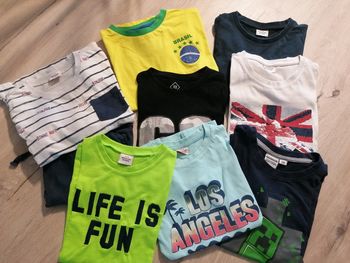 Lot tee shirts 8 ans garçon
