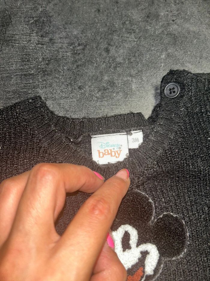 Pull bébé Mickey - photo numéro 5