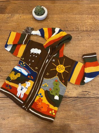 Gilet enfant Pérou 🇵🇪