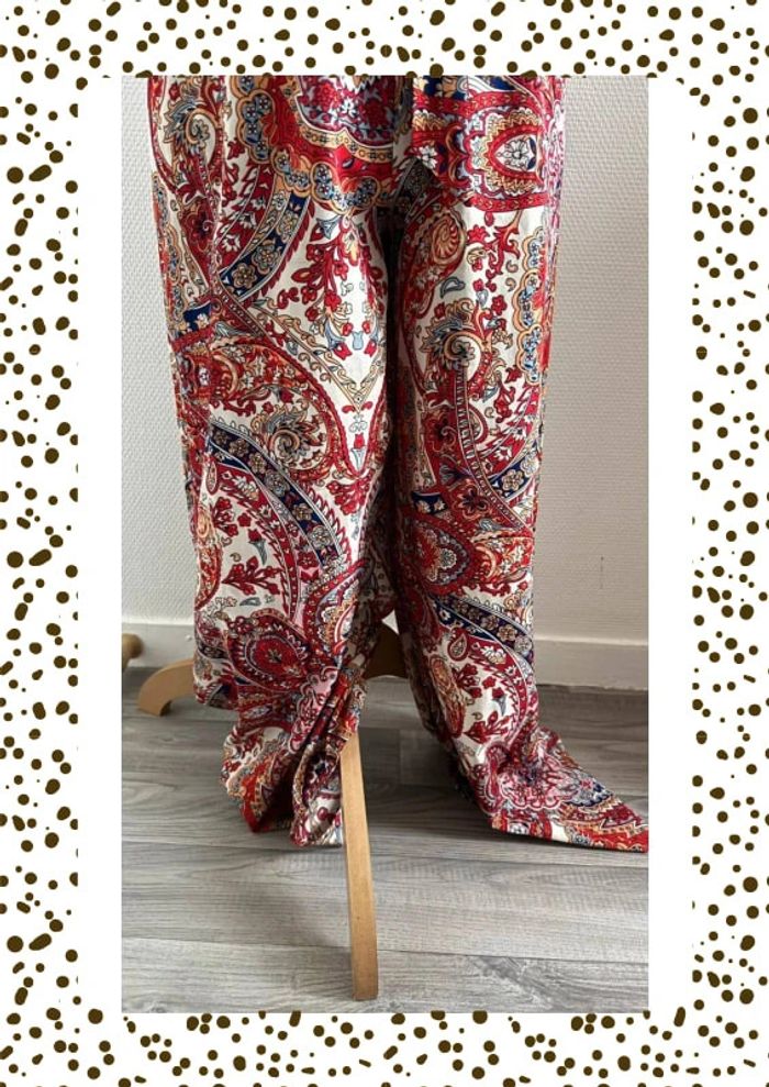 Combinaison dos-nu imprimé bohème – Taille M – Neuf sans étiquette - photo numéro 5