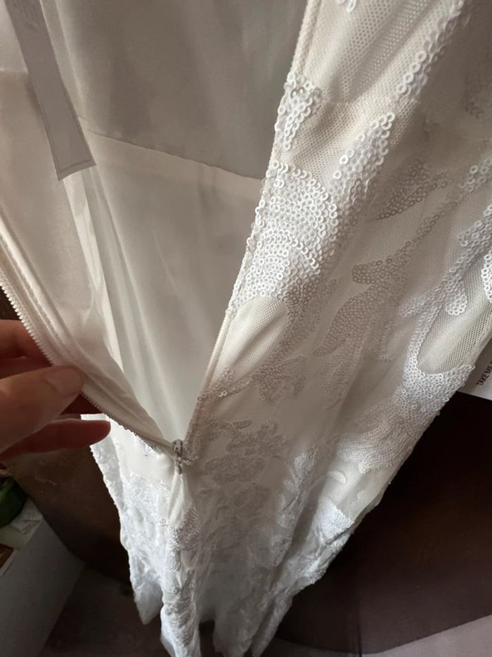 Robe de cocktail blanche - photo numéro 13