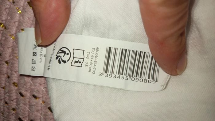 Turbulette fille taille 0 - photo numéro 3