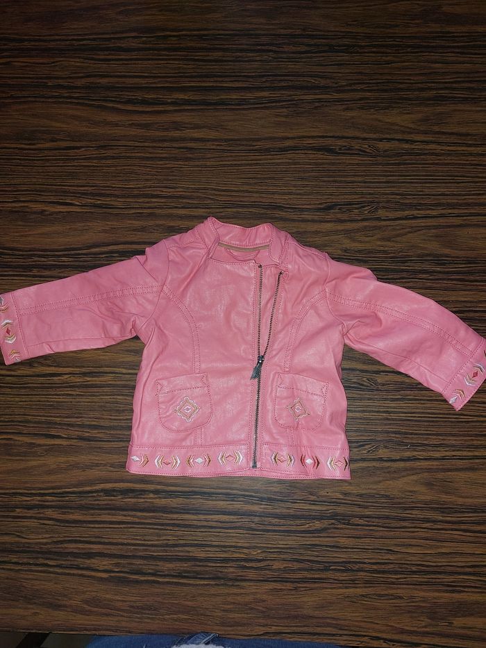 Simili cuir rose - photo numéro 4