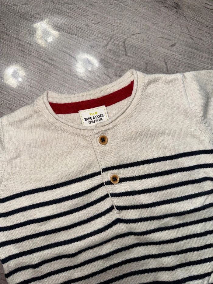 Pull 12 mois tape à l'œil - photo numéro 3